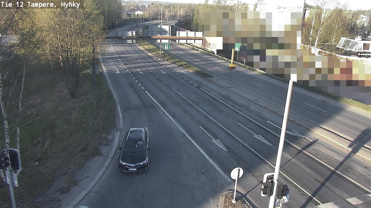Weather Camera Image Road 12 Tampere, Hyhky, Tampere, Pirkanmaa