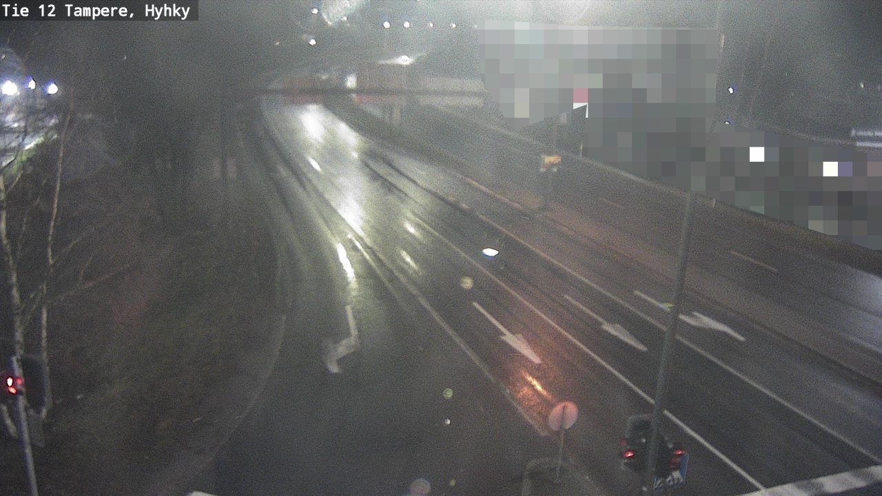 Weather Camera Image Road 12 Tampere, Hyhky, Tampere, Pirkanmaa