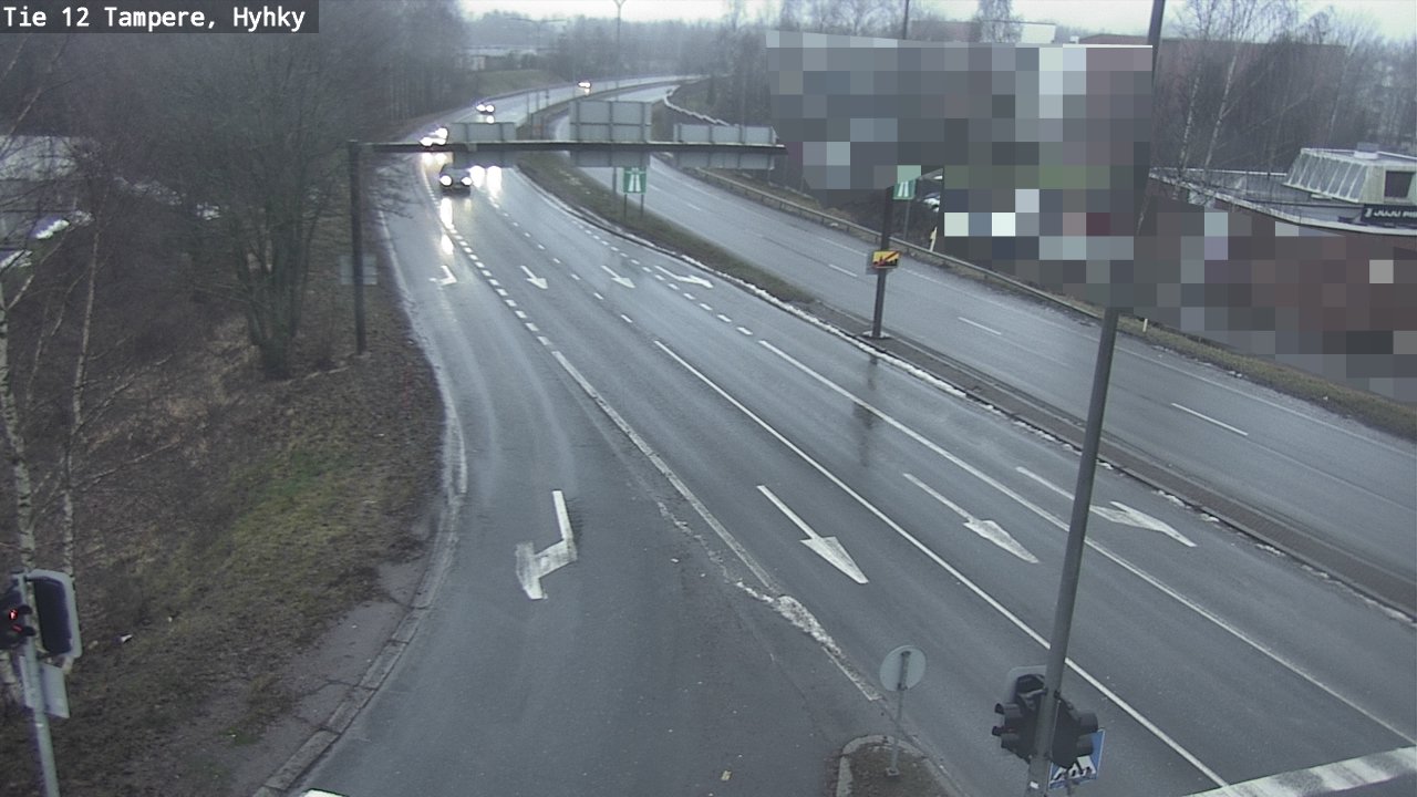 Weather Camera Image Road 12 Tampere, Hyhky, Tampere, Pirkanmaa