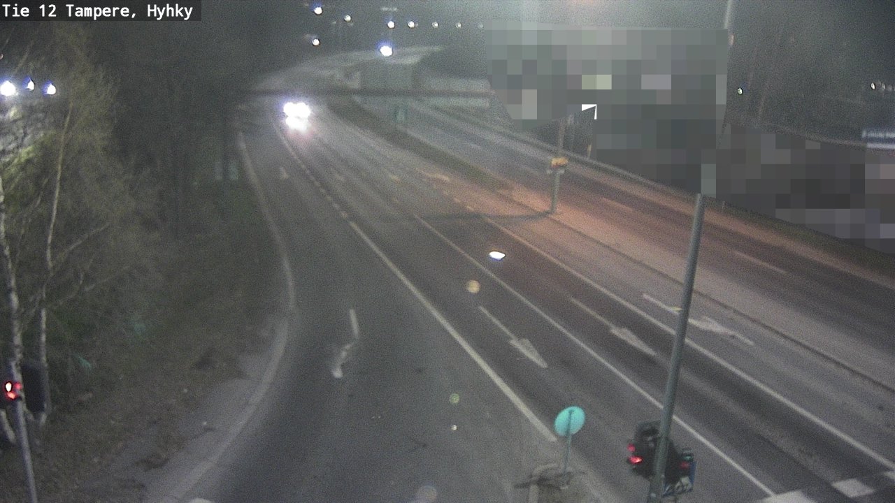 Weather Camera Image Road 12 Tampere, Hyhky, Tampere, Pirkanmaa