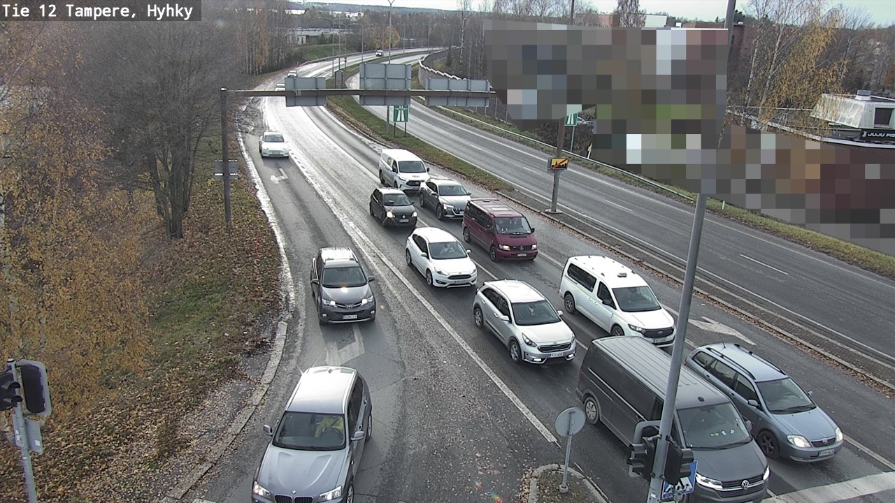 Kelikamerat Kuva Tie 12 Tampere, Hyhky, Tampere, Pirkanmaa