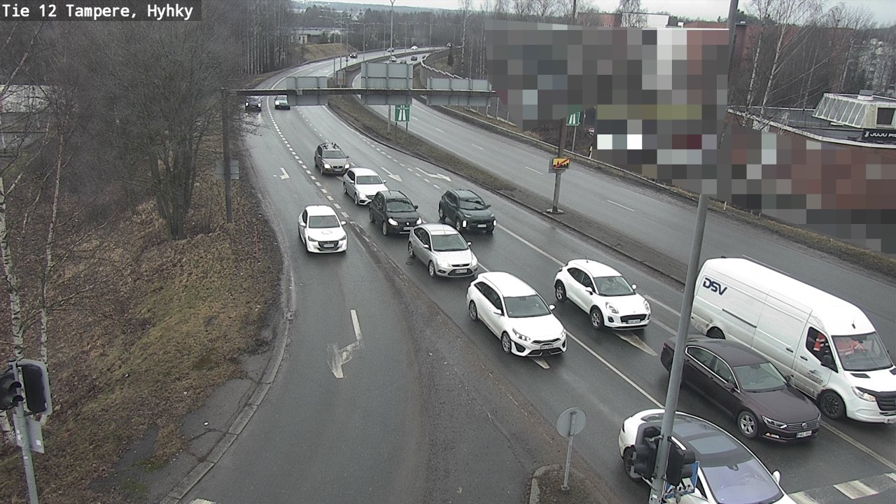 Kelikamerat Kuva Tie 12 Tampere, Hyhky, Tampere, Pirkanmaa