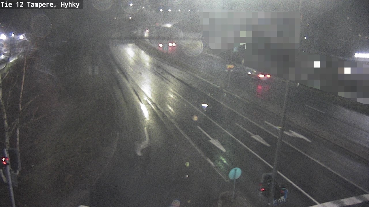 Weather Camera Image Road 12 Tampere, Hyhky, Tampere, Pirkanmaa