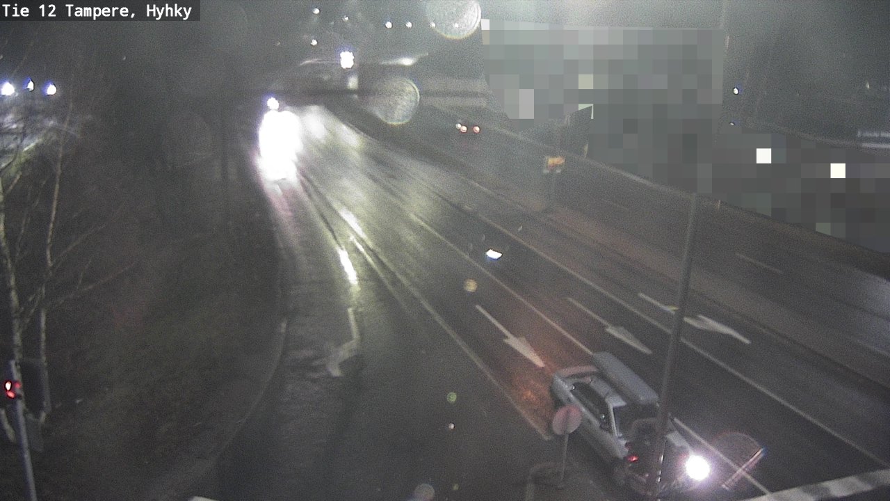Weather Camera Image Road 12 Tampere, Hyhky, Tampere, Pirkanmaa
