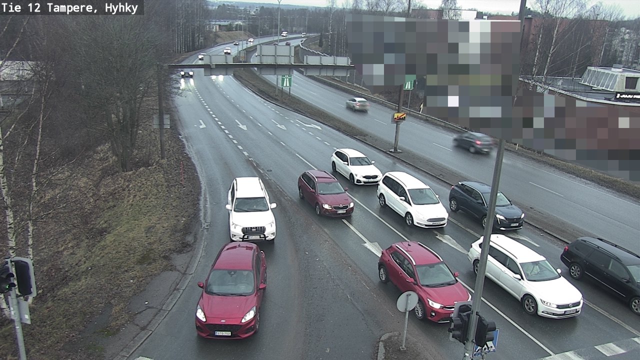 Kelikamerat Kuva Tie 12 Tampere, Hyhky, Tampere, Pirkanmaa