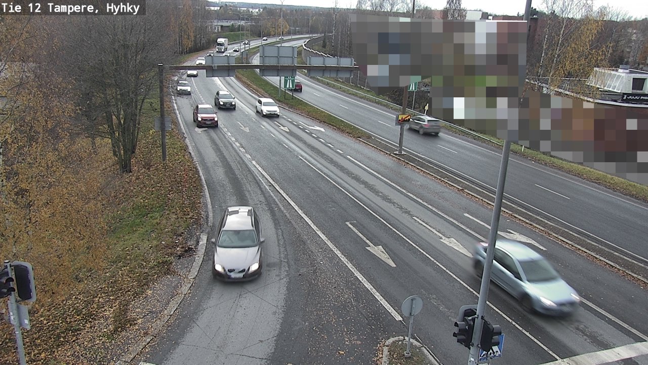 Kelikamerat Kuva Tie 12 Tampere, Hyhky, Tampere, Pirkanmaa