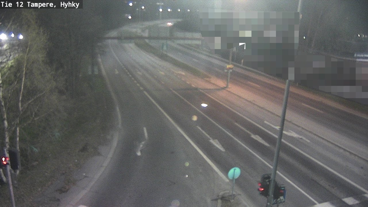 Weather Camera Image Road 12 Tampere, Hyhky, Tampere, Pirkanmaa