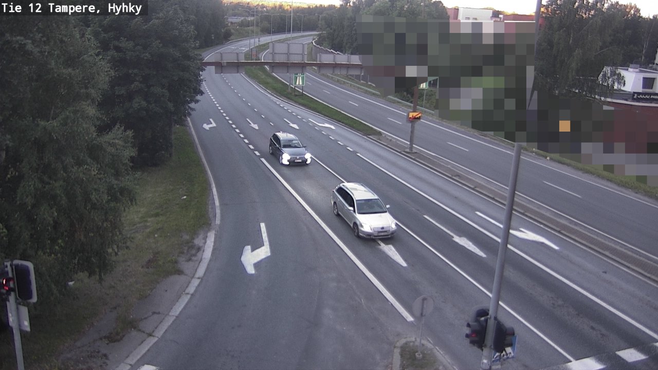 Weather Camera Image Väg 12 Tammerfors, Hyhky, Tampere, Pirkanmaa