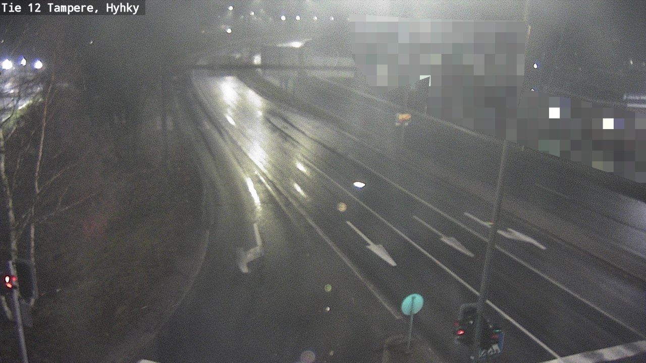 Weather Camera Image Road 12 Tampere, Hyhky, Tampere, Pirkanmaa