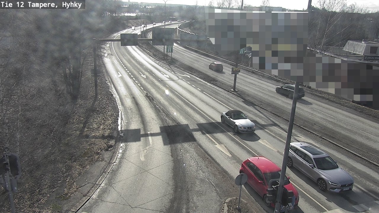 Kelikamerat Kuva Tie 12 Tampere, Hyhky, Tampere, Pirkanmaa