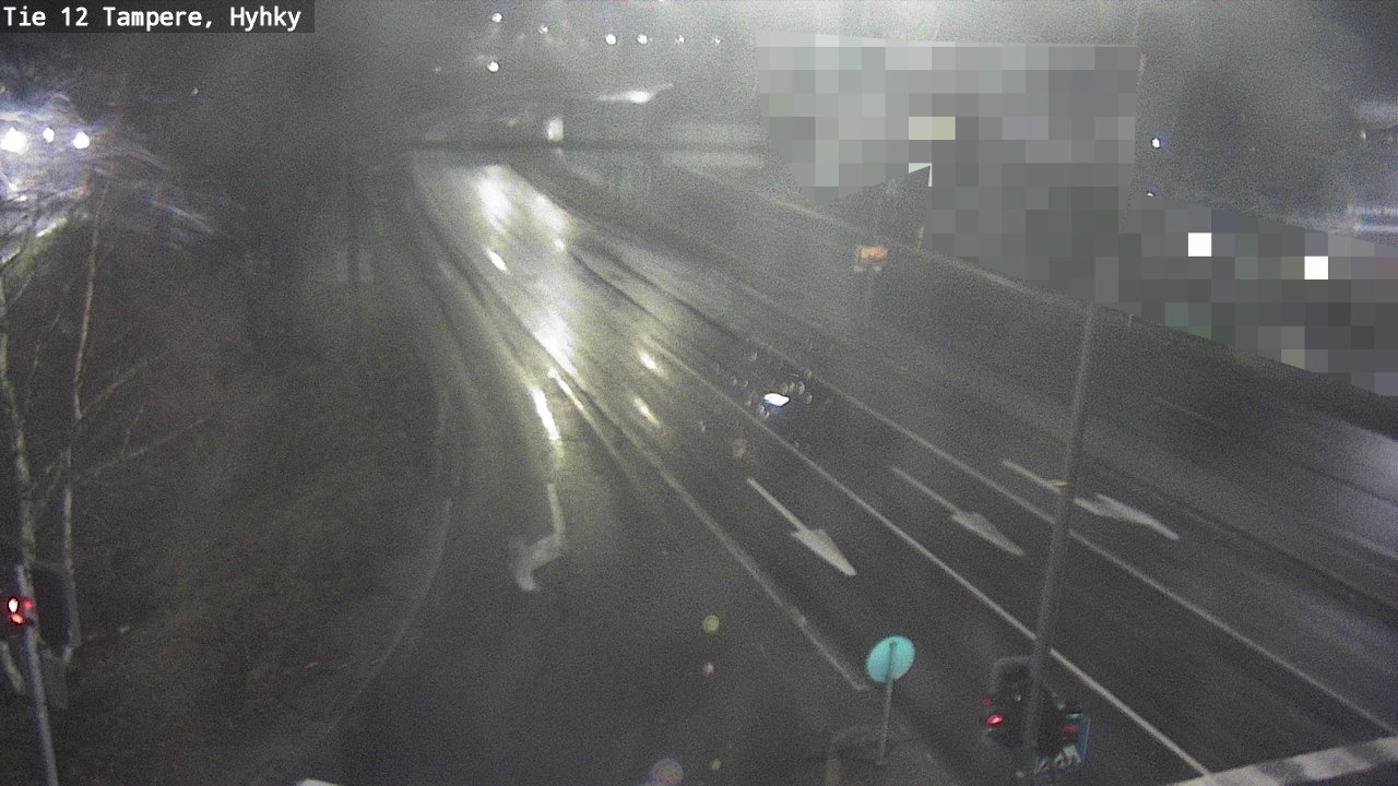 Weather Camera Image Road 12 Tampere, Hyhky, Tampere, Pirkanmaa