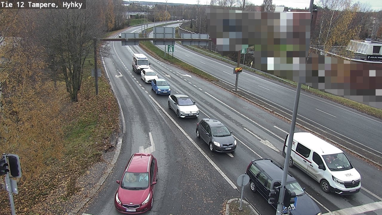 Kelikamerat Kuva Tie 12 Tampere, Hyhky, Tampere, Pirkanmaa