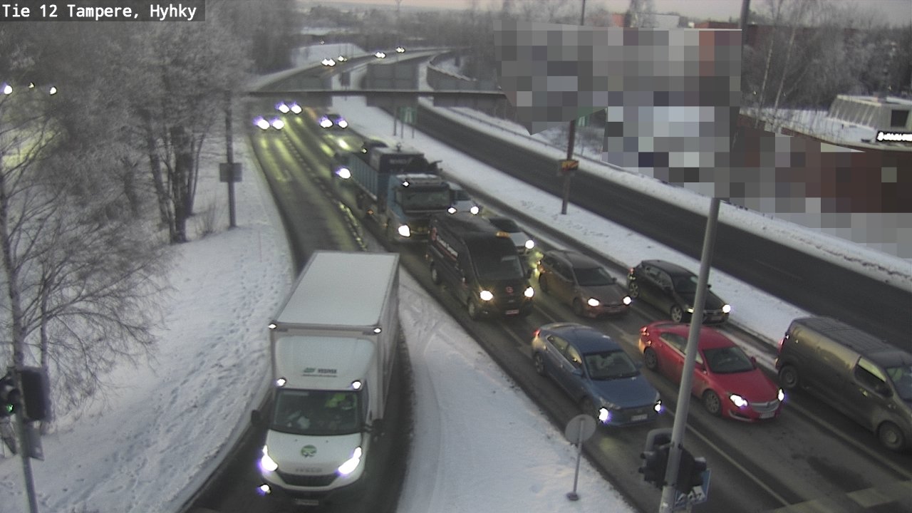 Kelikamerat Kuva Tie 12 Tampere, Hyhky, Tampere, Pirkanmaa