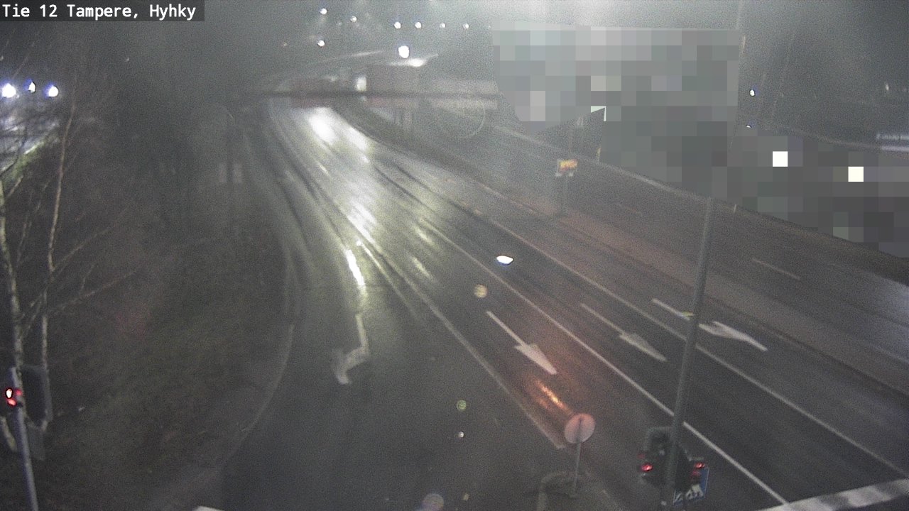 Weather Camera Image Road 12 Tampere, Hyhky, Tampere, Pirkanmaa
