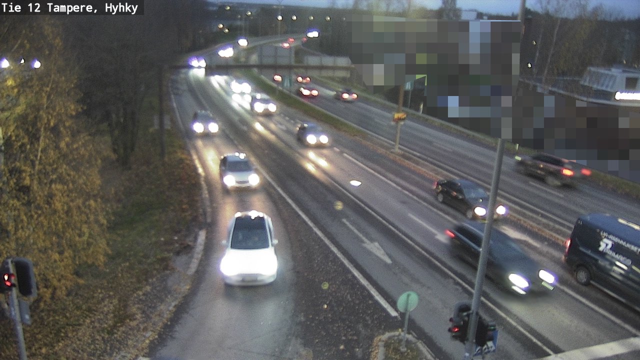 Kelikamerat Kuva Tie 12 Tampere, Hyhky, Tampere, Pirkanmaa