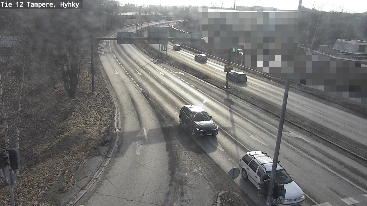 Kelikamerat Kuva Tie 12 Tampere, Hyhky, Tampere, Pirkanmaa