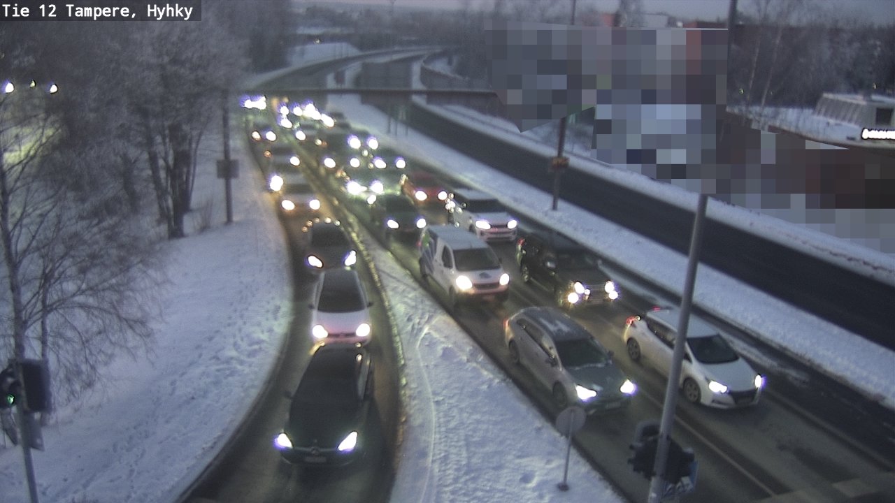 Kelikamerat Kuva Tie 12 Tampere, Hyhky, Tampere, Pirkanmaa