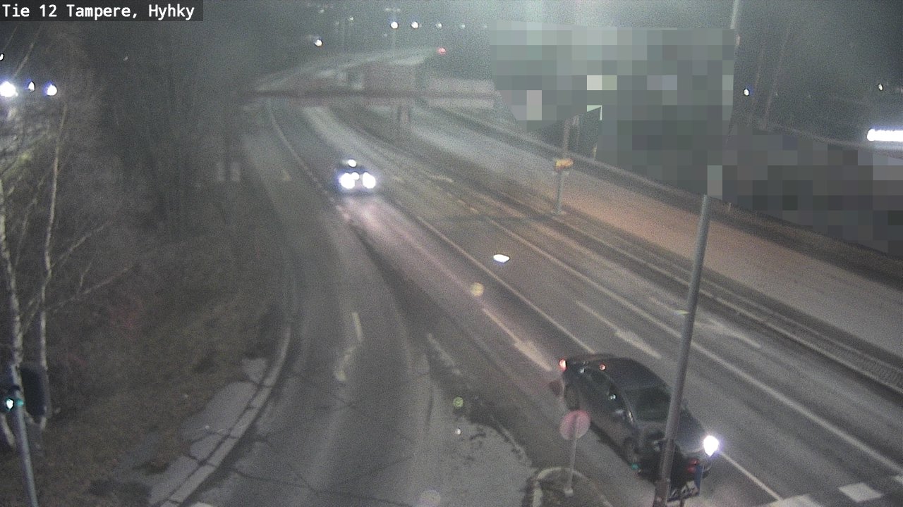 Weather Camera Image Road 12 Tampere, Hyhky, Tampere, Pirkanmaa