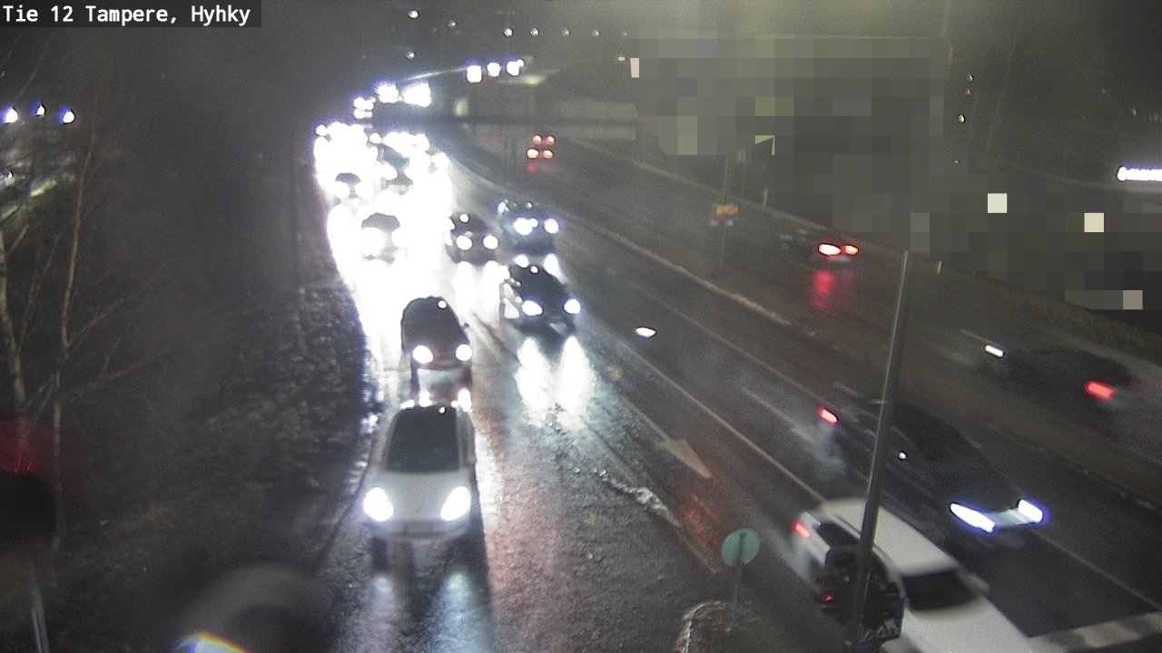 Weather Camera Image Road 12 Tampere, Hyhky, Tampere, Pirkanmaa