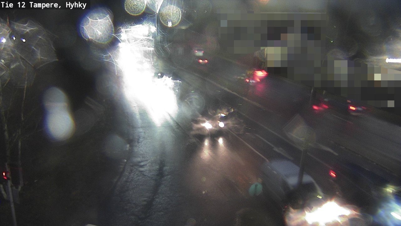 Weather Camera Image Road 12 Tampere, Hyhky, Tampere, Pirkanmaa