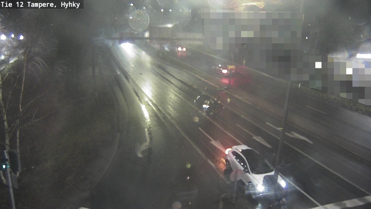 Weather Camera Image Road 12 Tampere, Hyhky, Tampere, Pirkanmaa