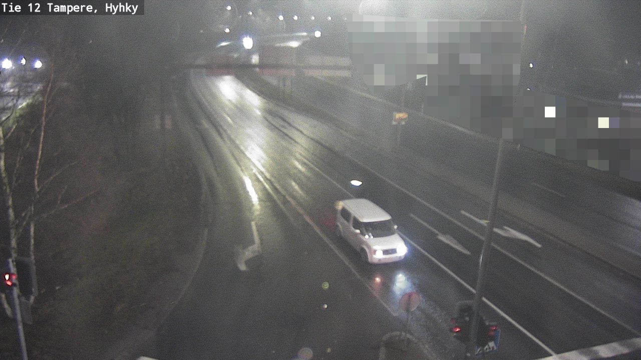 Weather Camera Image Road 12 Tampere, Hyhky, Tampere, Pirkanmaa