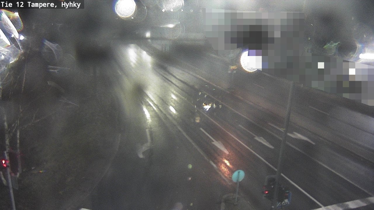 Weather Camera Image Road 12 Tampere, Hyhky, Tampere, Pirkanmaa