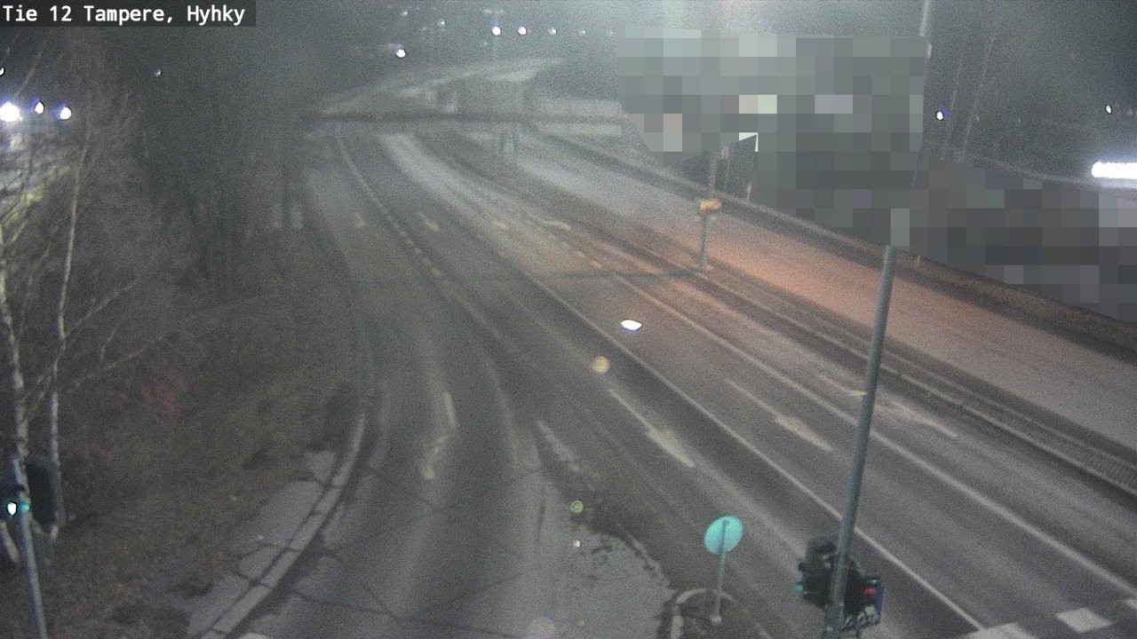 Weather Camera Image Road 12 Tampere, Hyhky, Tampere, Pirkanmaa