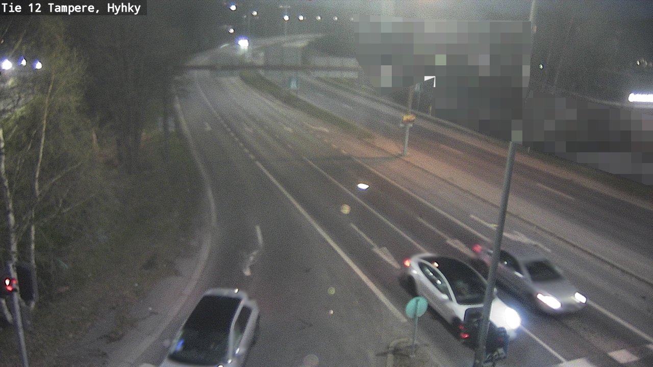 Weather Camera Image Road 12 Tampere, Hyhky, Tampere, Pirkanmaa