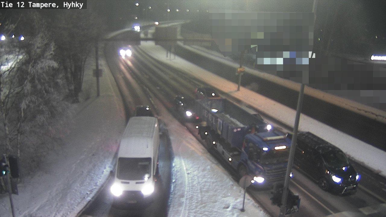 Kelikamerat Kuva Tie 12 Tampere, Hyhky, Tampere, Pirkanmaa