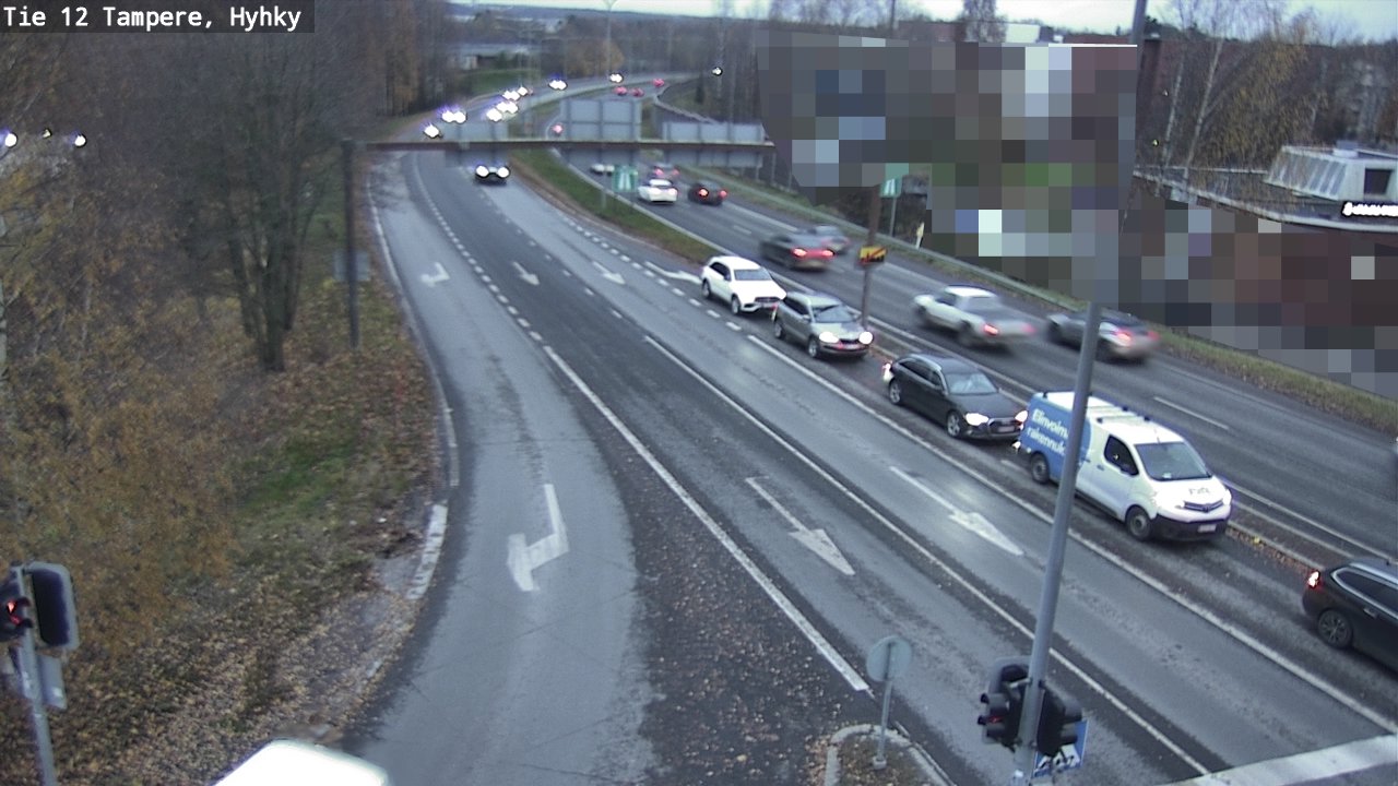 Kelikamerat Kuva Tie 12 Tampere, Hyhky, Tampere, Pirkanmaa