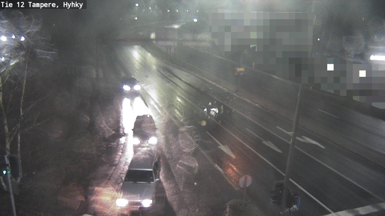 Weather Camera Image Road 12 Tampere, Hyhky, Tampere, Pirkanmaa