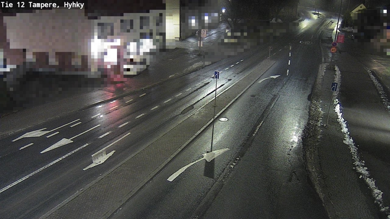 Weather Camera Image Väg 12 Tammerfors, Hyhky, Tampere, Pirkanmaa