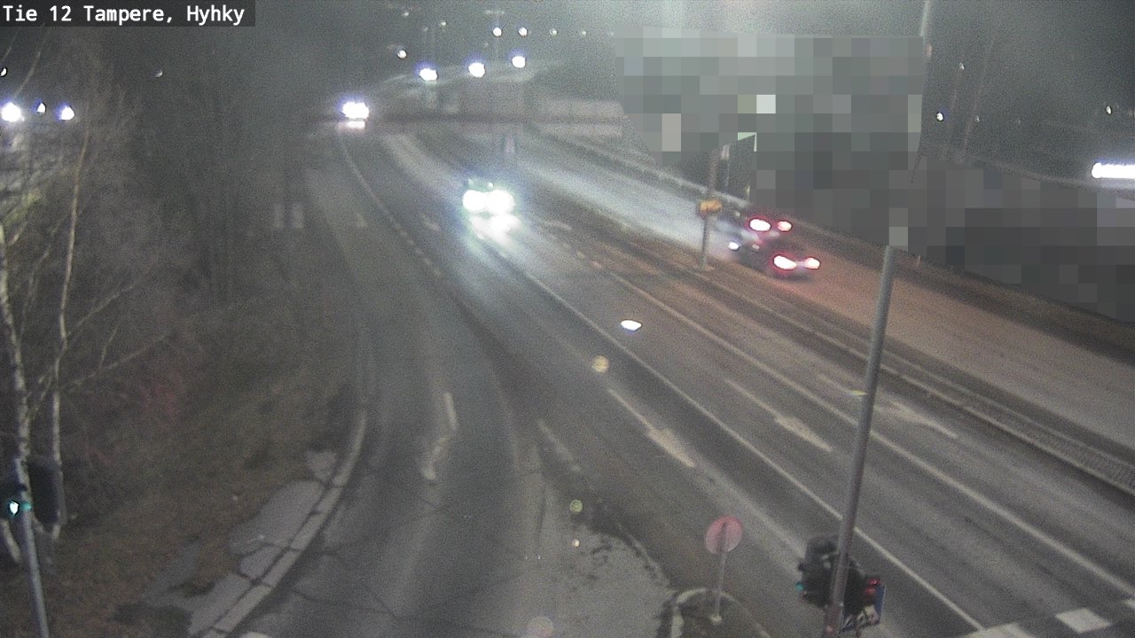 Weather Camera Image Road 12 Tampere, Hyhky, Tampere, Pirkanmaa