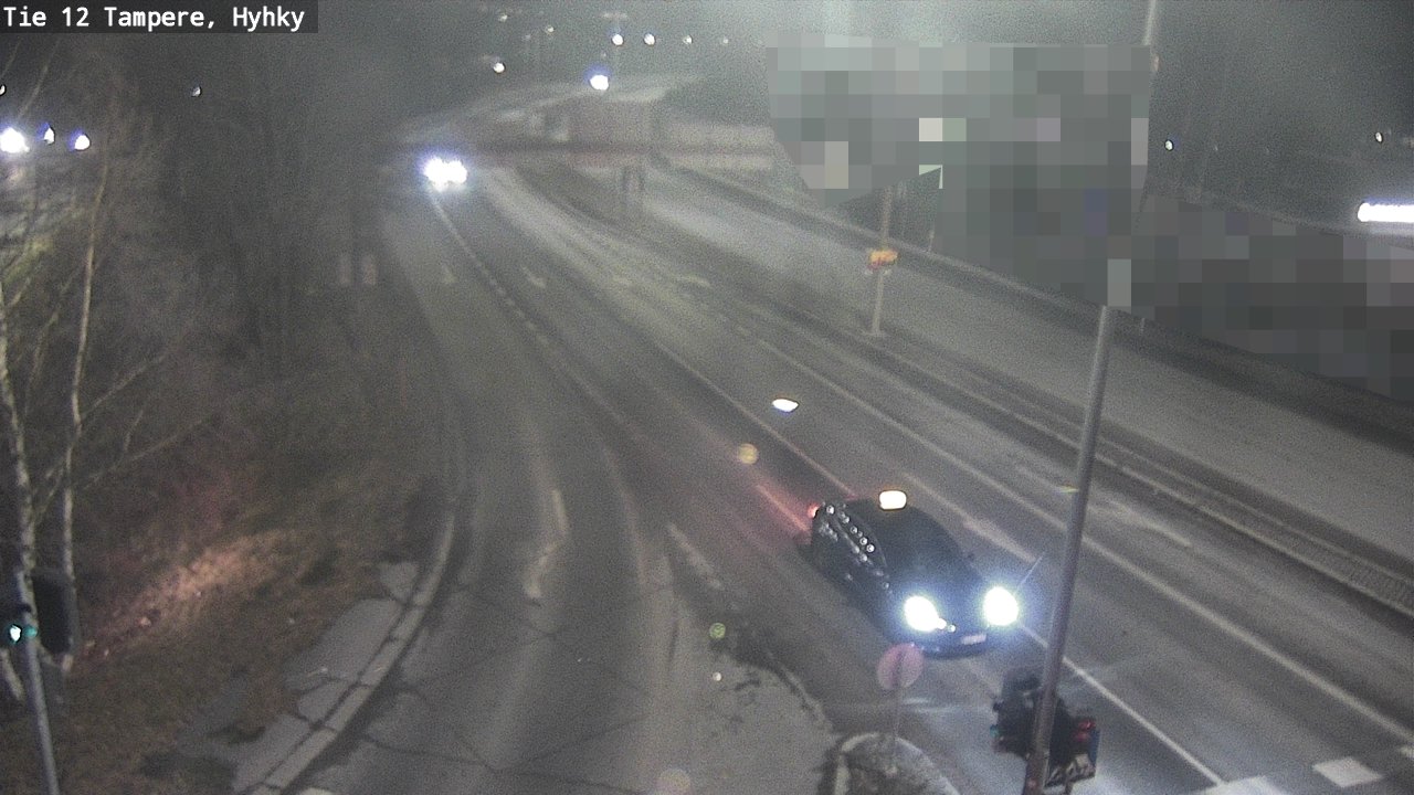 Weather Camera Image Road 12 Tampere, Hyhky, Tampere, Pirkanmaa