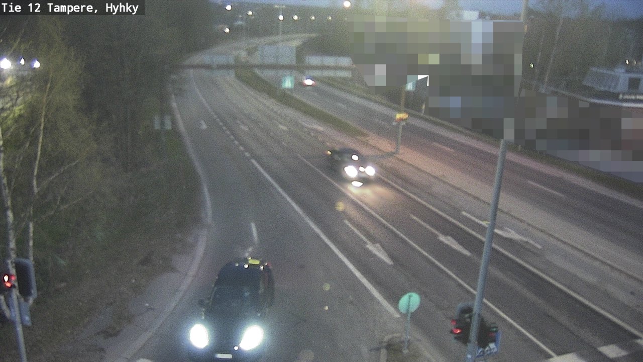 Weather Camera Image Road 12 Tampere, Hyhky, Tampere, Pirkanmaa