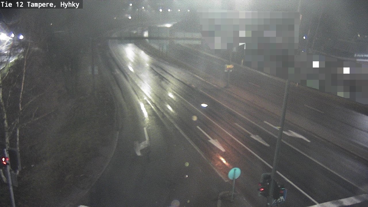 Weather Camera Image Road 12 Tampere, Hyhky, Tampere, Pirkanmaa