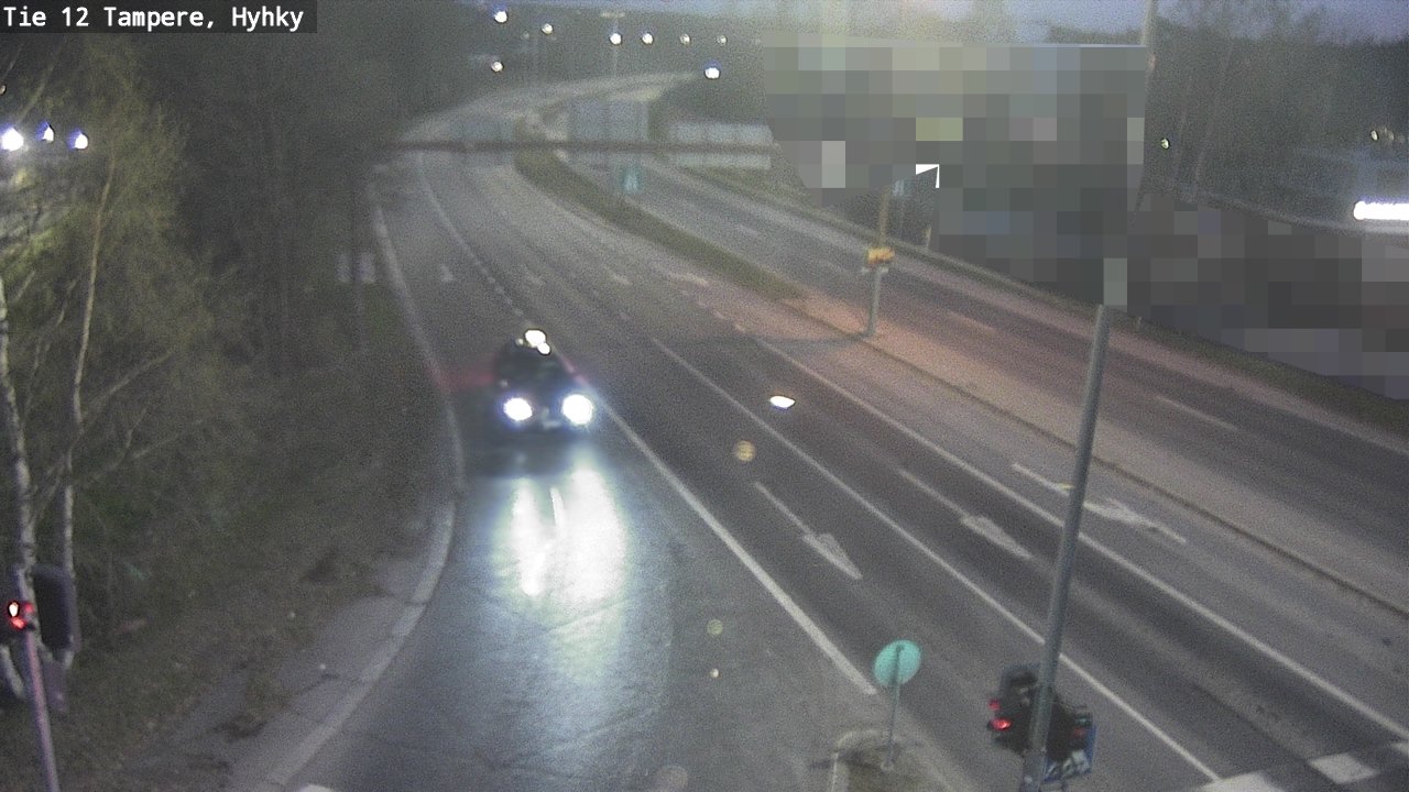 Weather Camera Image Road 12 Tampere, Hyhky, Tampere, Pirkanmaa