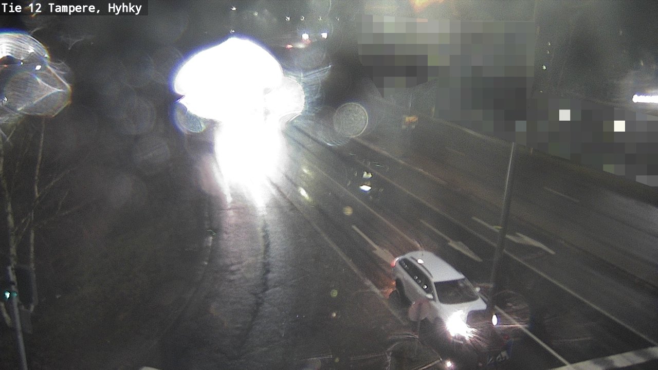 Weather Camera Image Road 12 Tampere, Hyhky, Tampere, Pirkanmaa