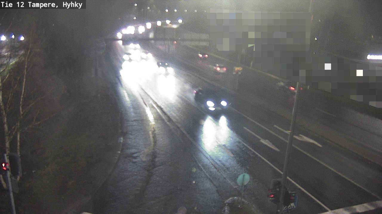 Weather Camera Image Road 12 Tampere, Hyhky, Tampere, Pirkanmaa