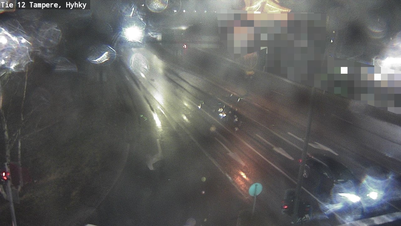 Weather Camera Image Road 12 Tampere, Hyhky, Tampere, Pirkanmaa