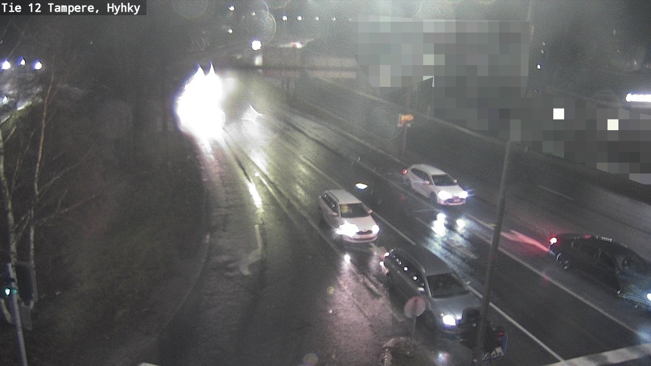 Weather Camera Image Road 12 Tampere, Hyhky, Tampere, Pirkanmaa