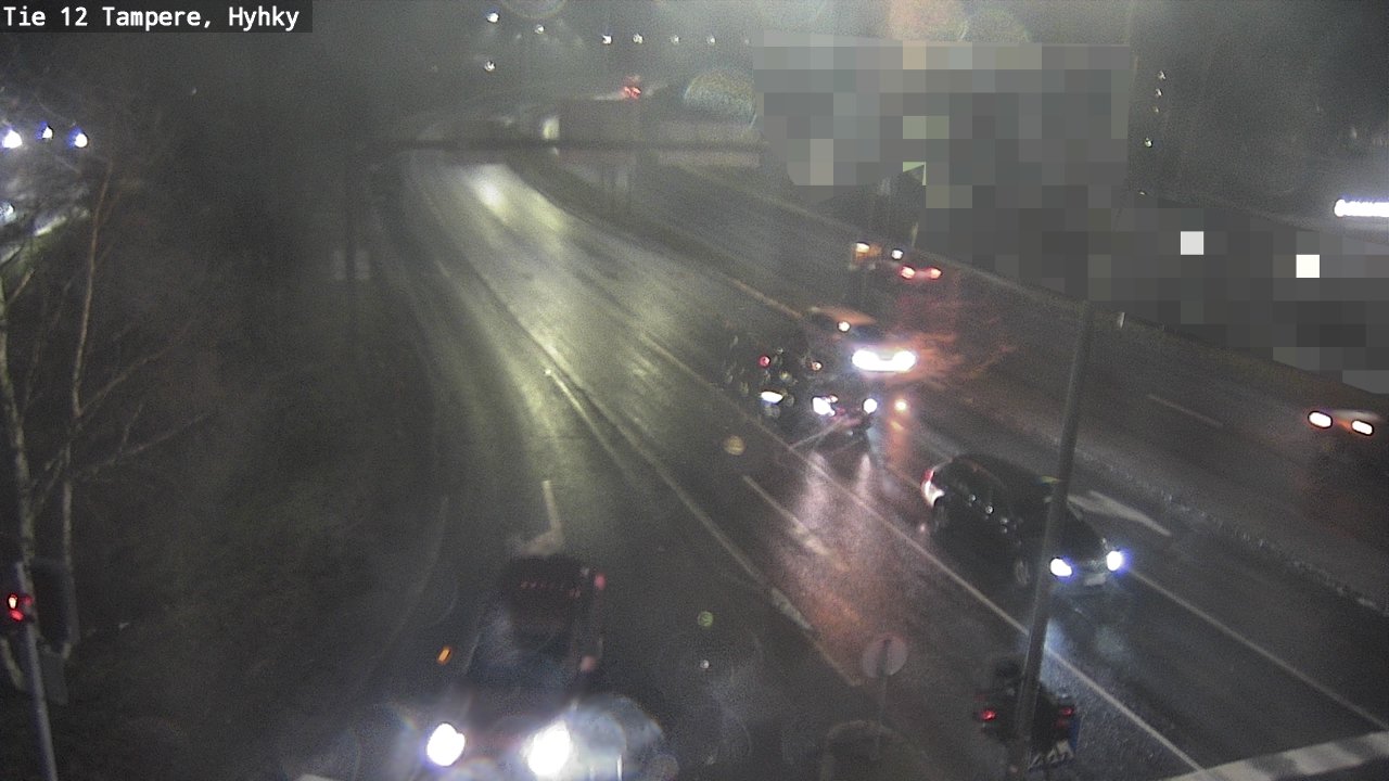 Weather Camera Image Road 12 Tampere, Hyhky, Tampere, Pirkanmaa