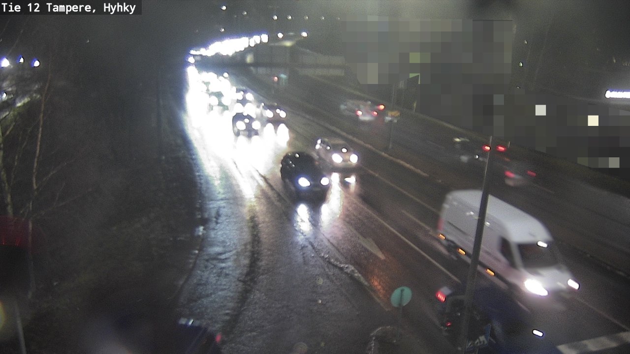 Weather Camera Image Road 12 Tampere, Hyhky, Tampere, Pirkanmaa