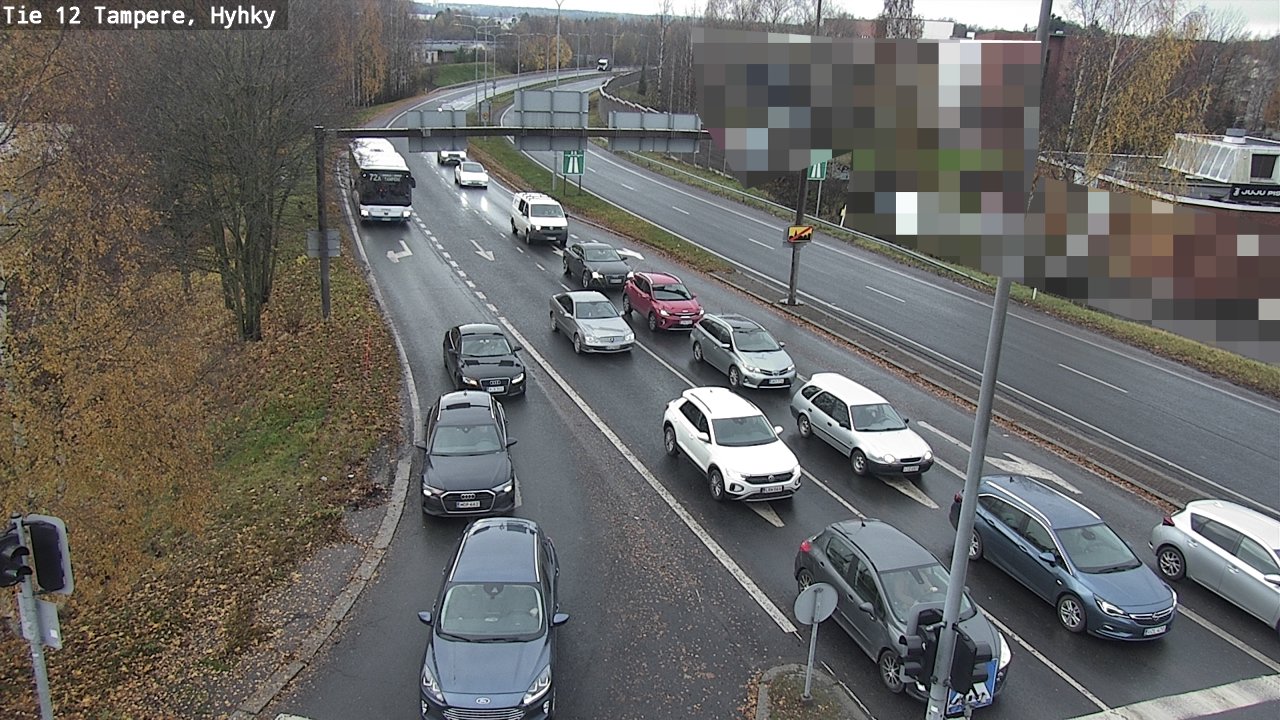 Kelikamerat Kuva Tie 12 Tampere, Hyhky, Tampere, Pirkanmaa