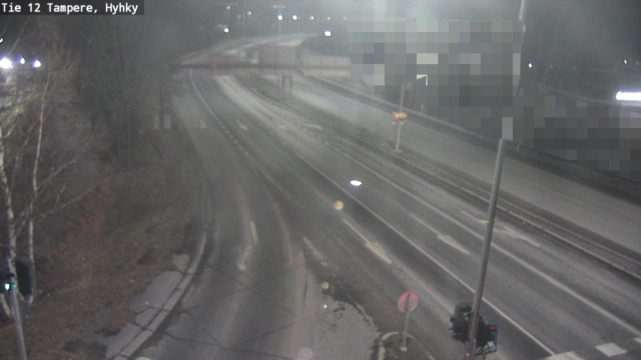 Weather Camera Image Road 12 Tampere, Hyhky, Tampere, Pirkanmaa
