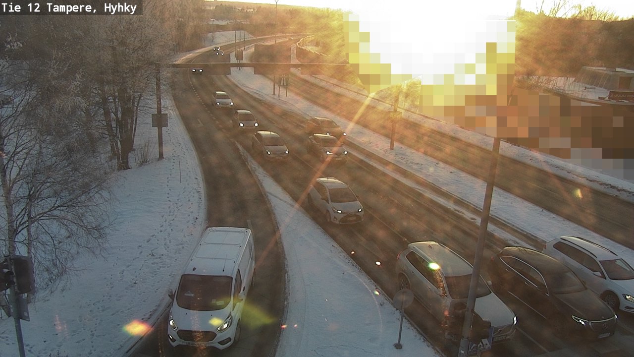 Kelikamerat Kuva Tie 12 Tampere, Hyhky, Tampere, Pirkanmaa