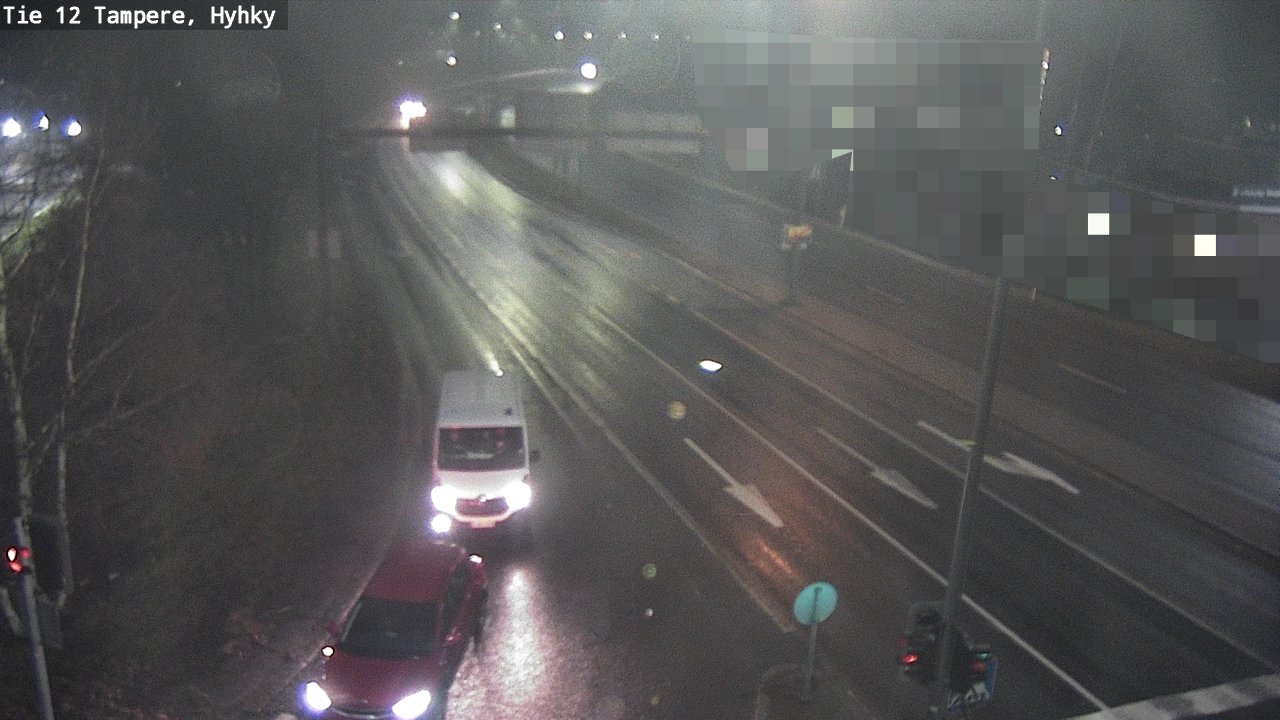 Weather Camera Image Road 12 Tampere, Hyhky, Tampere, Pirkanmaa