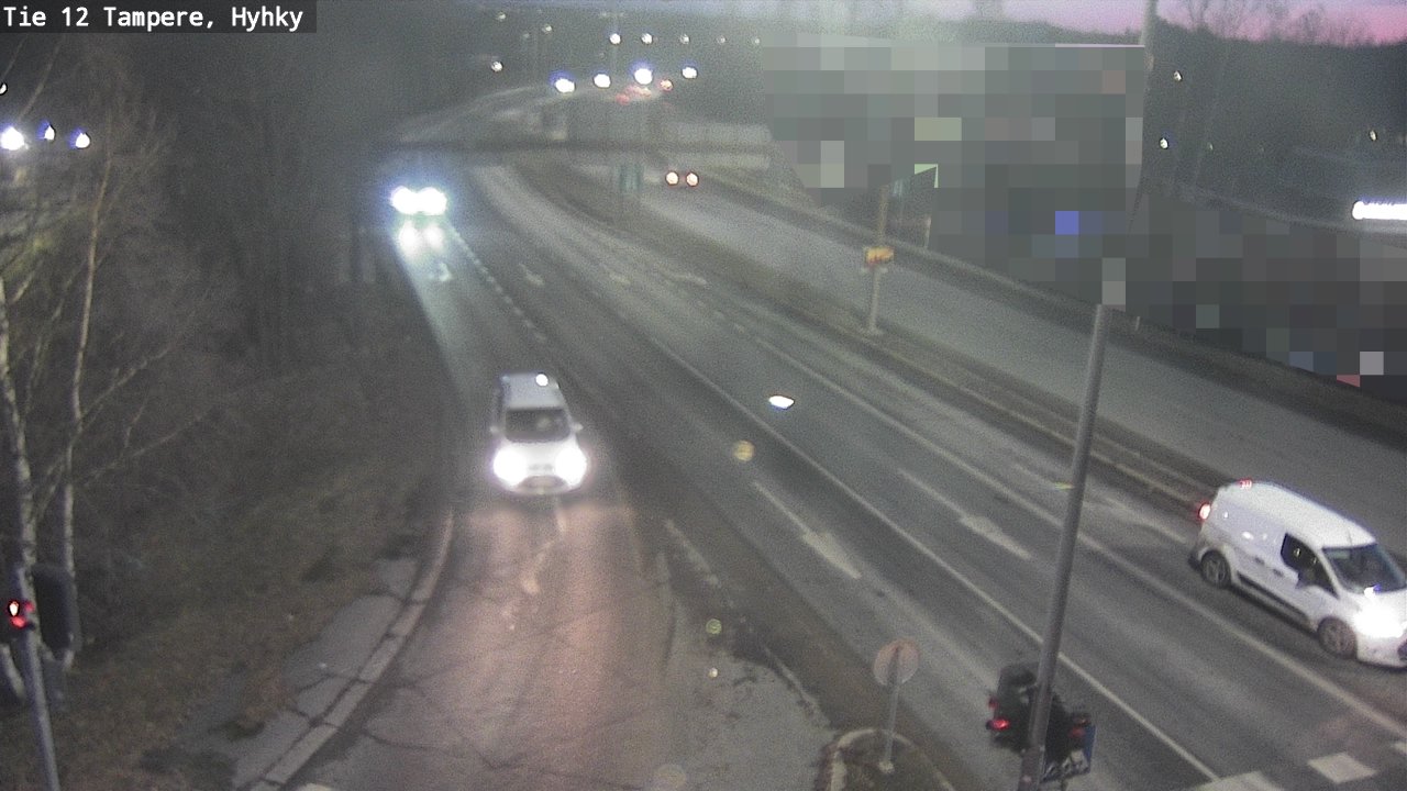 Weather Camera Image Road 12 Tampere, Hyhky, Tampere, Pirkanmaa