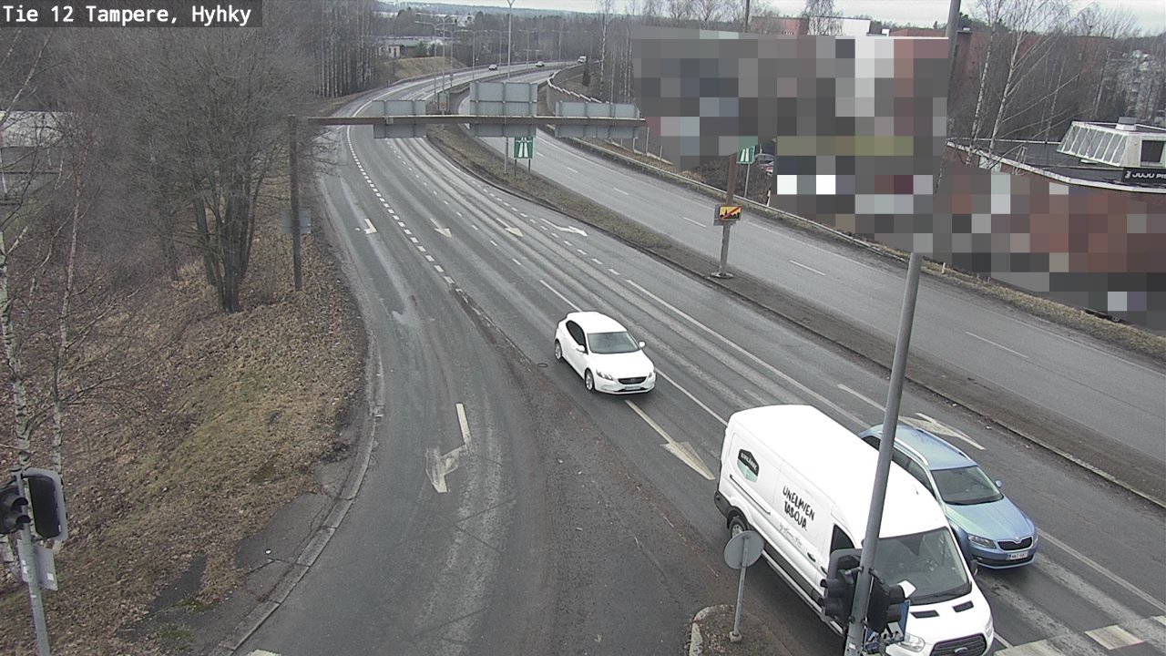 Kelikamerat Kuva Tie 12 Tampere, Hyhky, Tampere, Pirkanmaa